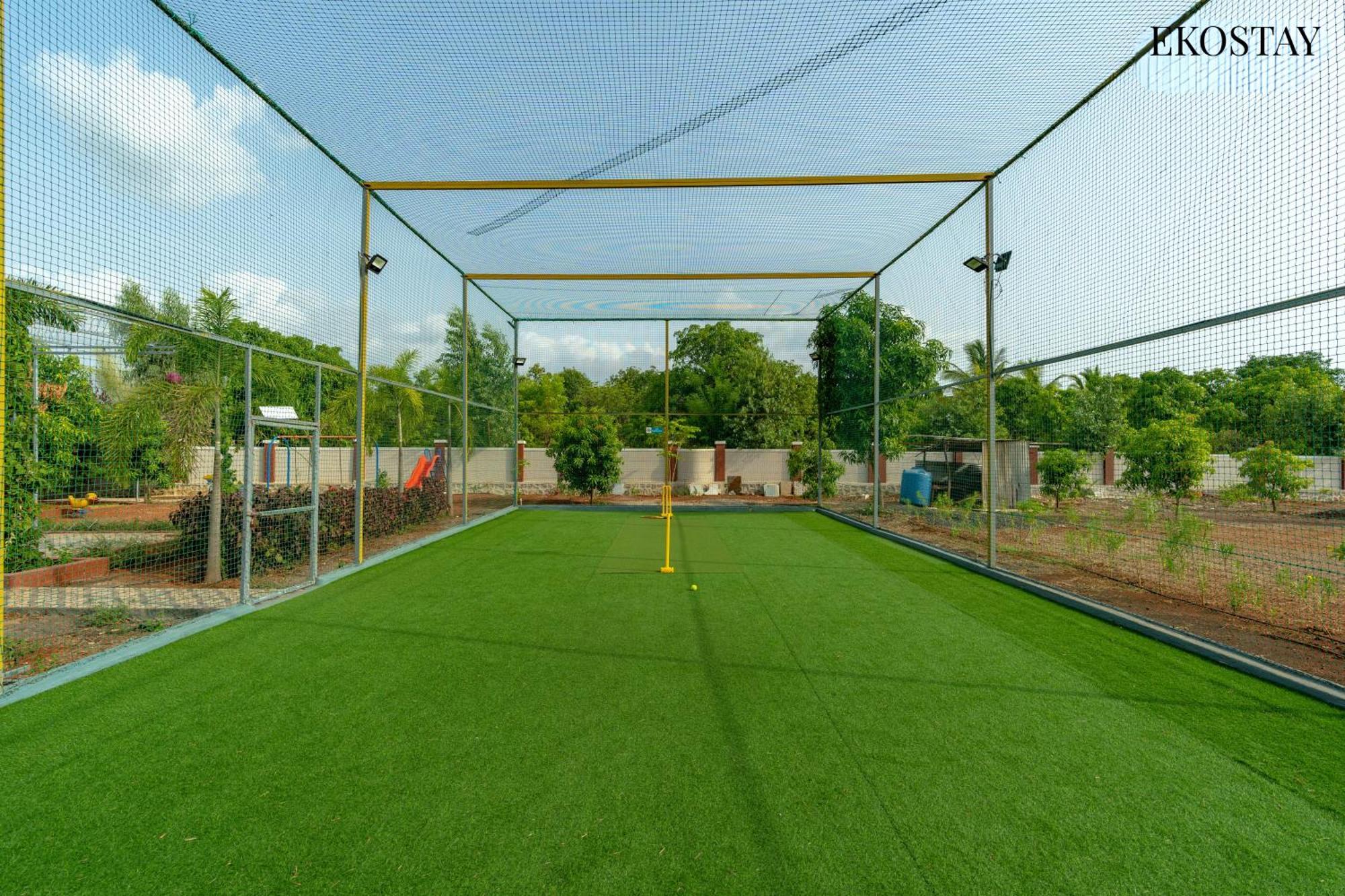 Ekostay Gold Palm Estate I Cricket Turf I Rain Dance I 2 Acre Property Karjat Exterior photo