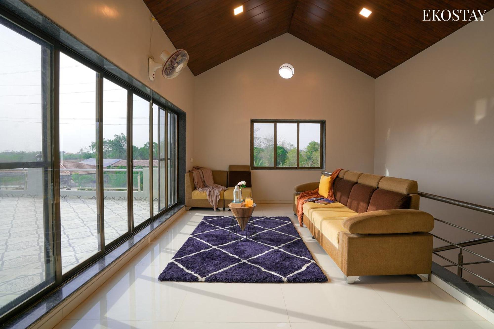 Ekostay Gold Palm Estate I Cricket Turf I Rain Dance I 2 Acre Property Karjat Exterior photo